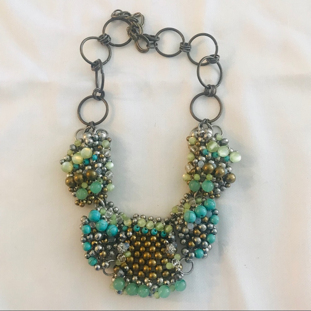 Multi colored necklace
